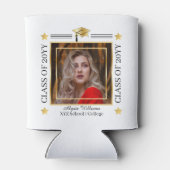 卒業写真グラッドキャップスクール | 年の記念 缶クーラー (裏面)