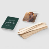 卒業写真グリーンシルバースクリプト2024 ハンドファン (組立なし)