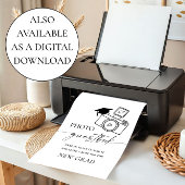 卒業写真ゲストブックミニマエレガントリスト ポスター