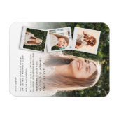 卒業写真コラージオープンハウス2024パーティー マグネット (横)