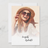 卒業写真コラージオープンハウス2024パーティー 招待状 (裏面)