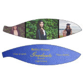 卒業写真コラージブルーレザーバスケットボール バスケットボール (パネル)