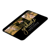 卒業写真コラージュのスクリプトグラード発表 マグネット (左側)