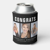 卒業写真コラージュの祝辞 缶クーラー (缶裏面)