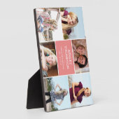 卒業写真コラージュプラーク（6枚） フォトプラーク (側面)