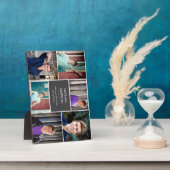 卒業写真コラージュプラーク（6枚） フォトプラーク (側面)