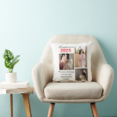 卒業写真コラージュ枕 – カスタム贈り物 クッション (椅子)