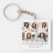 卒業写真コラージュ キーホルダー (正面)