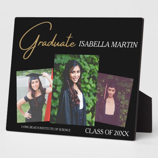卒業写真コラージュ |卒業式ギフトプラーク フォトプラーク
