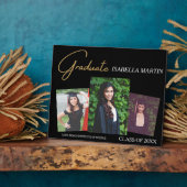 卒業写真コラージュ |卒業式ギフトプラーク フォトプラーク (側面)