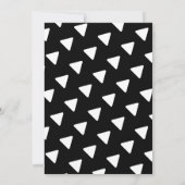 卒業写真コラージュ 招待状 (裏面)