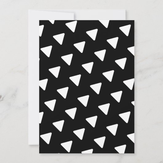 卒業写真コラージュ 招待状 (裏面)