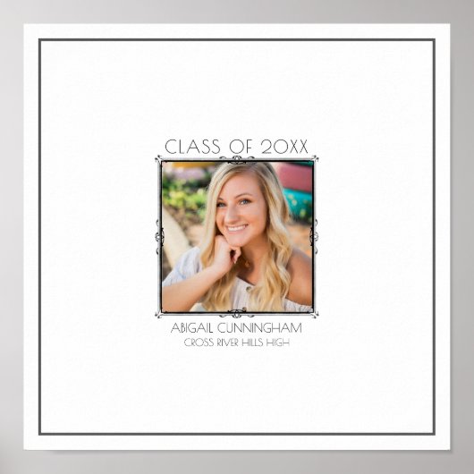 卒業写真サイン スクラップブックページまたはポスター ポスター (正面)