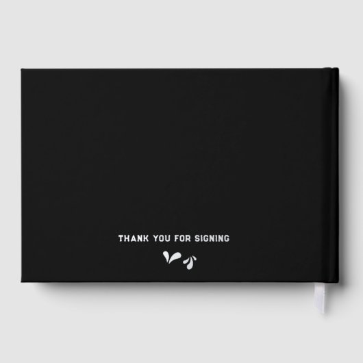 卒業写真シニア・クラス・イヤー・シルバー ゲストブック (裏面)