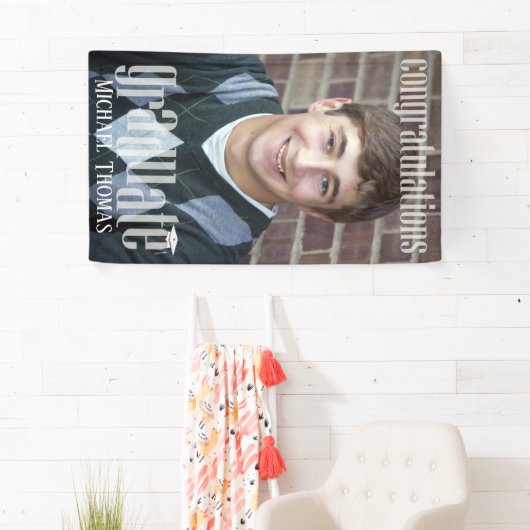 卒業写真シンプルカスタム 横断幕 (インサイチュ)