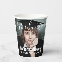 卒業写真シンプルモダンオープンハウスパーティー 紙コップ