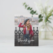 卒業写真スクリプトありがとう ポストカード (スタンド正面)