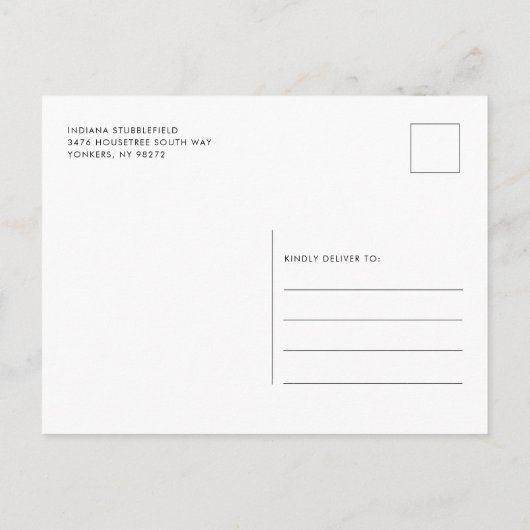 卒業写真スクリプトGrad 2025日付の保存 案内ポストカード (裏面)