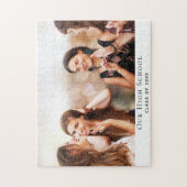 卒業写真スクール名 ジグソーパズル (縦)