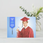 卒業写真ストール発表 案内状 (スタンド正面)