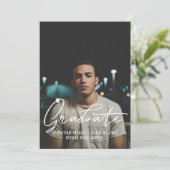 卒業写真テンプレート オーダーメイド 招待状 (スタンド正面)