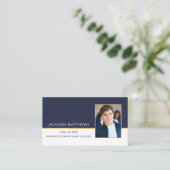 卒業写真ネームカードエンクロージャ 名刺 (スタンド正面)