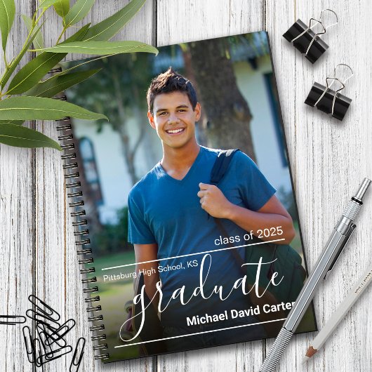 卒業写真ノートブック | 2025年クラス ノートブック