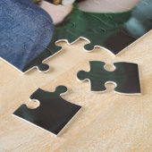 卒業写真パズル |プレゼント素晴らしを作る！ ジグソーパズル (側面)