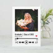 卒業写真パーソナライズされたの曲の再生リスト シーズンカード (スタンド正面)