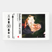 卒業写真パーソナライズされたの曲の再生リスト 横断幕 (横)