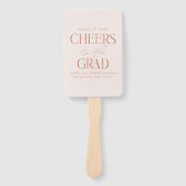 卒業写真パーソナライズされた応援 ハンドファン (正面)