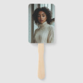 卒業写真パーソナライズされた応援 ハンドファン (裏面)