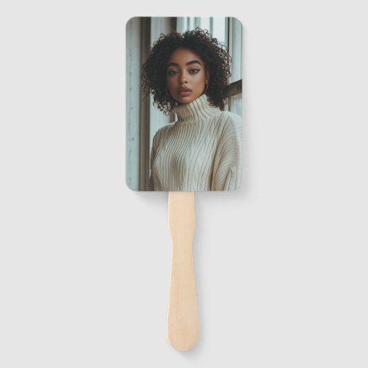 卒業写真パーソナライズされた応援 ハンドファン (裏面)