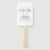 卒業写真パーソナライズされた応援 ハンドファン (正面)