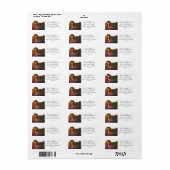 卒業写真パーソナライズされた ラベル (フルシート)