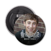 卒業写真パーティーの好意 栓抜き (正面)