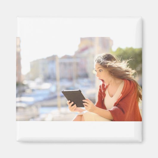 卒業写真パーティー用品 マグネット (正面)