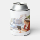 卒業写真パーティー用品 缶クーラー (缶裏面)