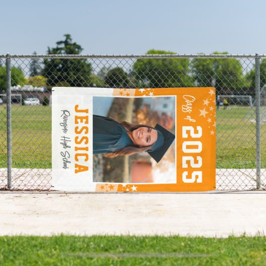 卒業写真ビニールバナーの装飾 横断幕 (インサイチュ)