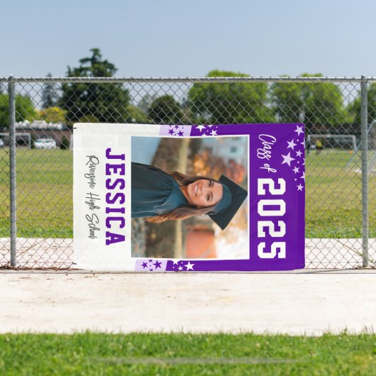 卒業写真ビニールバナーの装飾 横断幕 (インサイチュ)