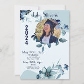 卒業写真フローラ2024カード招待状 シーズンカード (正面)