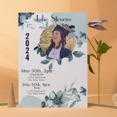 卒業写真フローラ2024カード招待状 シーズンカード