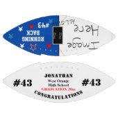 卒業写真ブルーホワイトスクールチーム アメリカンフットボール (パネル)