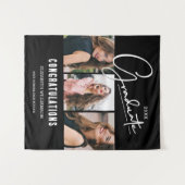 卒業写真ブースの背景 タペストリー (正面(横))