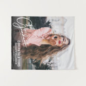 卒業写真ブースの背景 タペストリー (正面(横))