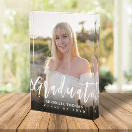 卒業写真ミニマルシンプルリスト フォトブロック