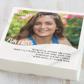 卒業写真ミニマルモダンリストおもしろいの事実 スタンダードカクテルナプキン