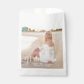 卒業写真ミニマル書道台本 フェイバーバッグ (正面)