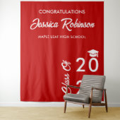 卒業写真モダンの背景 タペストリー (インサイチュ)