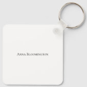 卒業写真モダンキーチェーン キーホルダー (裏面)